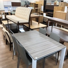 伸長式ダイニング5点セット CALLIGARIS 【トレファク上福岡】