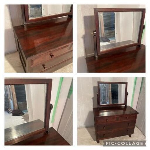 GMHS324○松本民芸家具 ドレッサー 鏡台 化粧台 和家具 ミズメザクラ ア GMHS324○松本民芸家具 ドレッサー 鏡台 化粧台 和家具