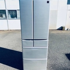 ER232番 シャープ ノンフロン冷凍冷蔵庫SJ-F462E-S