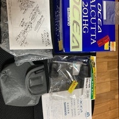 値下げ‼️シマノオシアカルカッタ201HG、ロッドセット