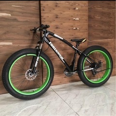 ファットバイク　マウンテンバイク　自転車　値下げしました✨