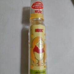 NUK　可愛いプーさんの哺乳瓶　(未使用品)