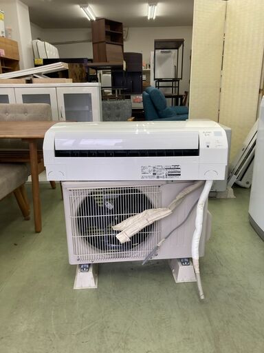 【お取引中】2021年製 三菱電機 霧ヶ峰 エアコン おもに6畳用 /100V MSZ-GE2220-W★8812★