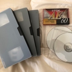 新品ビデオテープ　カセットテープ　CD -RW
