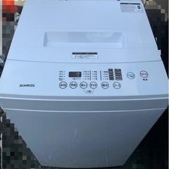 全自動洗濯機　モダンデコ　6.0キロ　2019年製です。