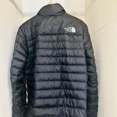 本物正規 ノースフェイス ダウン ジャケット ビッグロゴ FLARE/MINOQUA 550FILL 黒 ■新品/アメリカ限定 メンズ The North Face