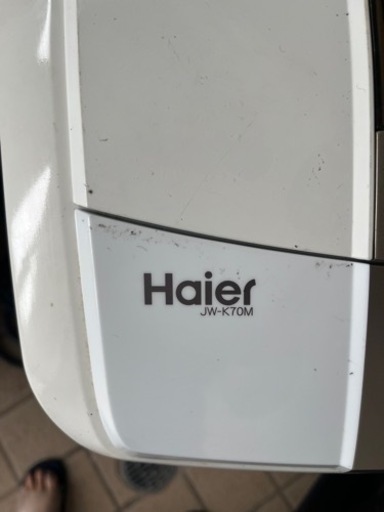 【2018年製】7.0kg 洗濯機　Haier (型番JW-K70M)