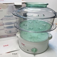 美品　T-fal EASY STEAM  スチームクッカー 電気蒸し器