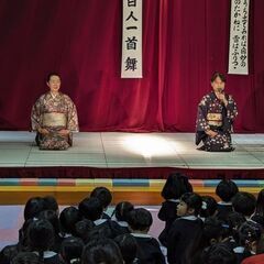  滋賀短期大学附属幼稚園 の始業式で踊りを披露させていただきました。