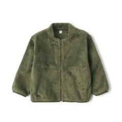 【新品未使用】無印良品・着る毛布ジャケット（90cm/スモーキー...