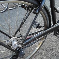 中古自転車２８６７　ブリヂストン　カジュナ　CAB7TP ２７インチ　３段ギヤ　LEDオートライト　ハンドルロック　大型かご