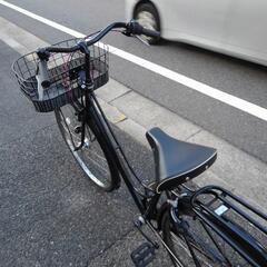 中古自転車２８６７　ブリヂストン　カジュナ　CAB7TP ２７インチ　３段ギヤ　LEDオートライト　ハンドルロック　大型かご