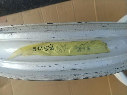ホンダRS125用ホイールセット 10000円 ホンダRS125用ホイールセット