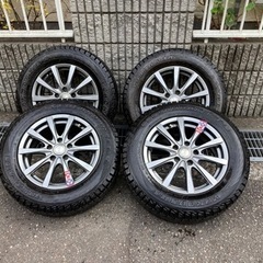 スタッドレスタイヤ　国産 バリ山　少使用　215/65 R16 ...