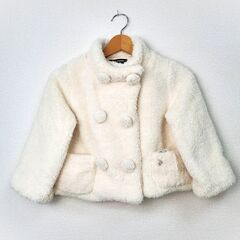 美品 pom ponette ポンポネット キッズ ボアショート...