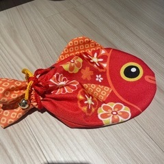 金魚の形の袋