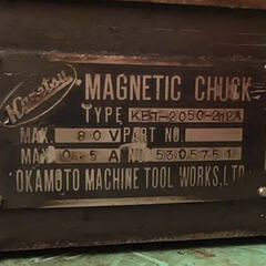 平面研削盤用マグネットチャック（492）