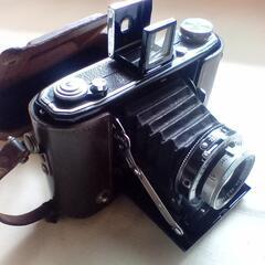  🟩【 無料 】　古いジャバラ式カメラ　ジャンク品  🟩