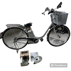 パナソニック バッテリー充電器付 電動アシスト自転車　 中古 2...