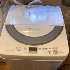 SHARP  洗濯機　ES-GE55N-S