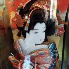 宝童作　舞春　羽子板飾り　