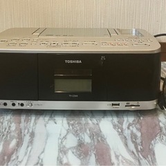 東芝CD／USB／CDラジオカセットレコーダー　TY-CDX9