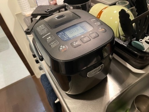【まとめ買い特典あり】 2021年製 炊飯器 ブラック