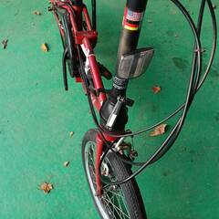 中古品　折りたたみ式自転車