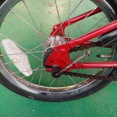 中古品　折りたたみ式自転車