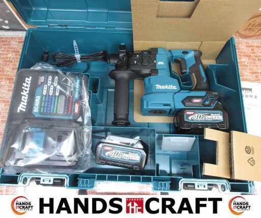 makita マキタ HR010GRDX ハンマドリル 未使用 40V 2.5Ah バッテリー×2 充電器 【ハンズクラフト宜野湾店】