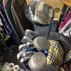 バーバリーゴルフ　キャディバッグとゴルフクラブ10本セット