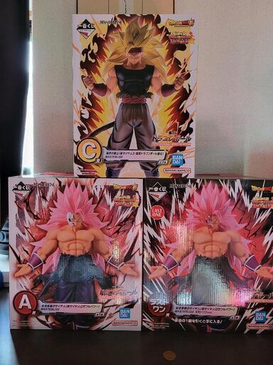 未開封　A賞,C賞,ラストワン3体セット　ドラゴンボール一番くじ