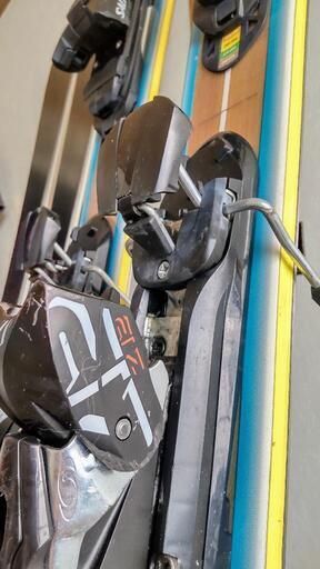 スキー板 salomon サロモン BBR V SHAPE 186×8.9cm +145×7.5cmセット