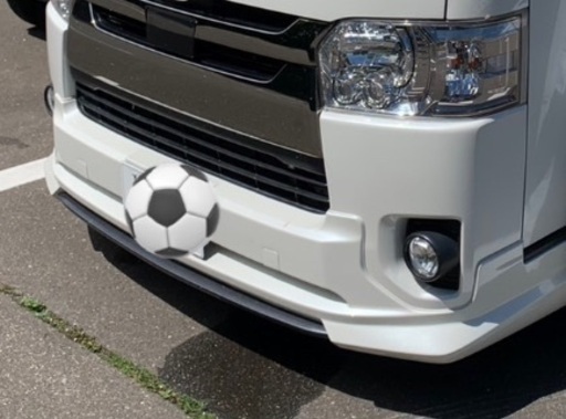 200系ハイエースナロー フロントリップ エアロ ヴァルド パール