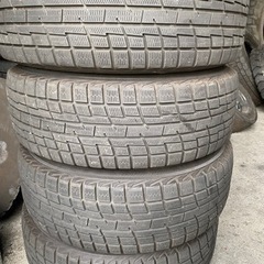 【美品】215/65R16スタッドレスホイール付き4本