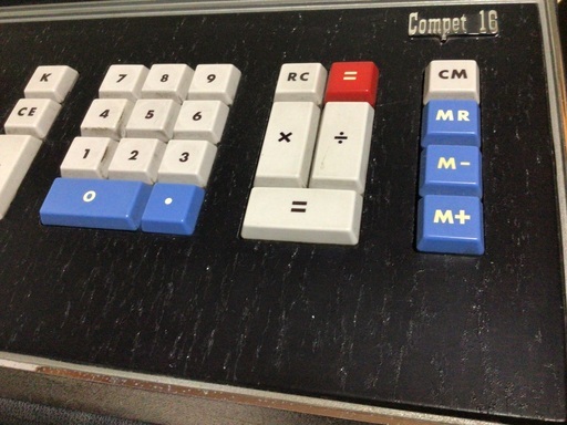 シャープ　compet 16  レトロ計算機、電卓