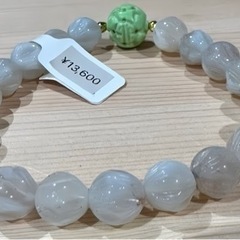 花模様瑪瑙and練珊瑚龍玉(次回入荷未定)
