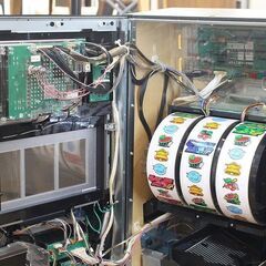 (Y)北大前! 札幌 引取 マクロスフロンティア2 スロット パチスロ 実機 5号機 ART コイン不要機 家庭用仕様 無段階ボリューム付 営業所止め 2032764