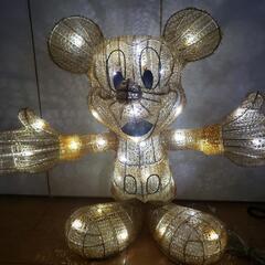中古　可愛い　ミッキーマウス 3D 立体イルミネーションライト