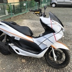 pcx125 便利なカスタム多数！