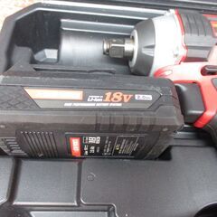 アストロ AP050755 インパクトレンチ 未使用 18V2.0Ah バッテリー×1