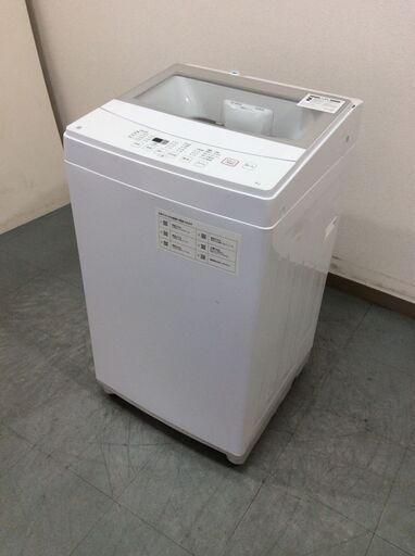 （1/12受渡済）JT8077【NITORI/ニトリ 6.0㎏洗濯機】美品 2021年製 NTR60 家電 洗濯 簡易乾燥付