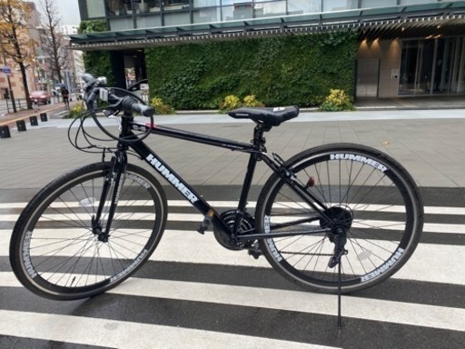 自転車ハマー 博多駅前