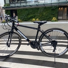 自転車ハマー 博多駅前