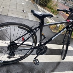 自転車ハマー 博多駅前