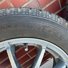 【1/14まで】TOYO GARIT G5 185/60R15冬タイヤ+アルミホイール【値下応】