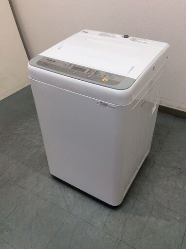 （3/16受渡済）JT8079【Panasonic/パナソニック 5.0㎏洗濯機】2018年製 NA-F50B11 家電 洗濯 簡易乾燥付