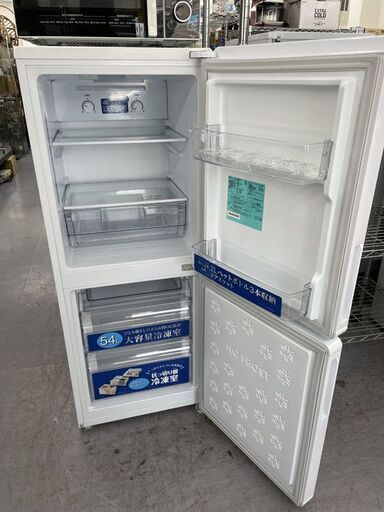 2021年製・ハイアール Haier 冷蔵庫 2ドア 148L ホワイト JR-NF148B