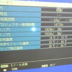 ④パナソニック/Panasonic 業務用 1チップDLP方式プロジェクター PT 