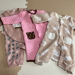 冬物　ローパース　3枚セット　70 女の子